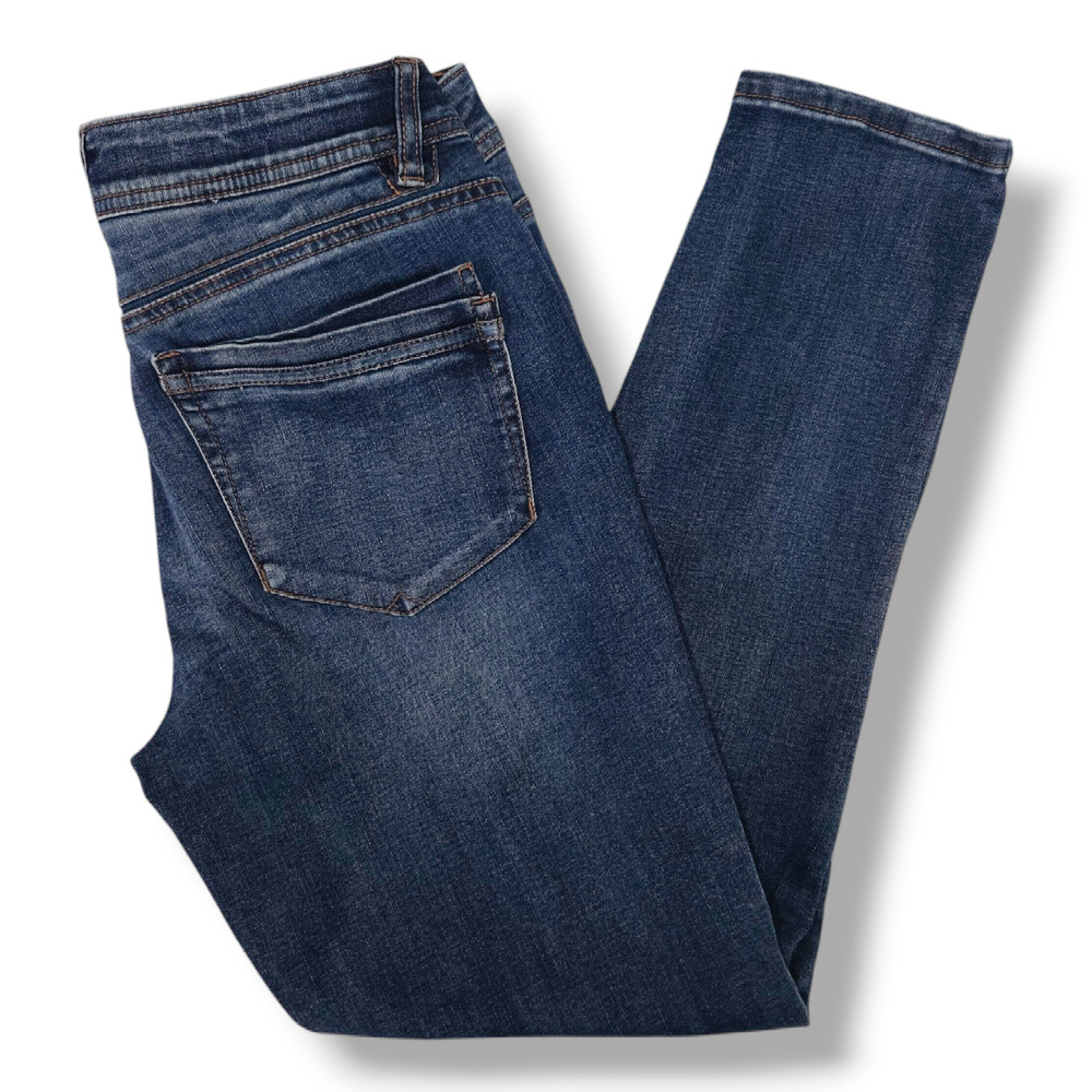 EUC Democracy Ab Technology Distressed High Rise Skinny Ankle Jeans Sz. 8x28